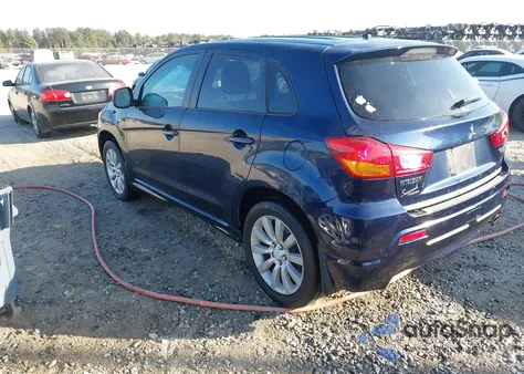 2011 Mitsubishi Outlander Sport Se from USA, damaged, VIN JA4AR4AU3BZ009996